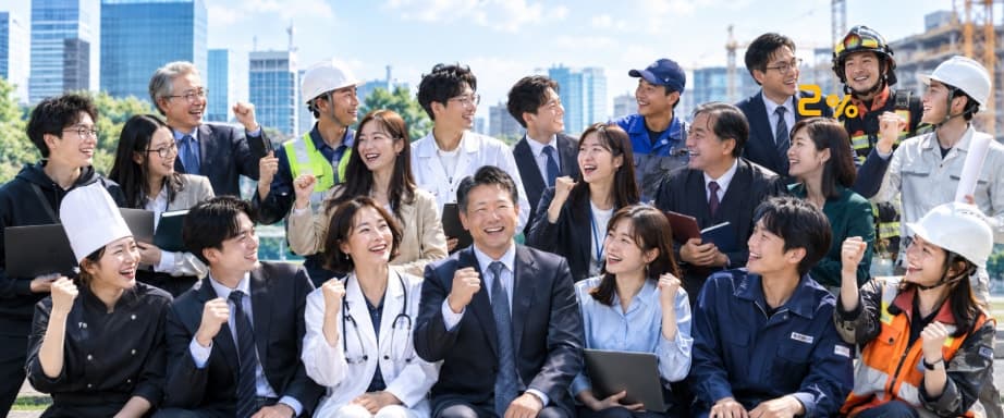 다양한 분야의 전문가들